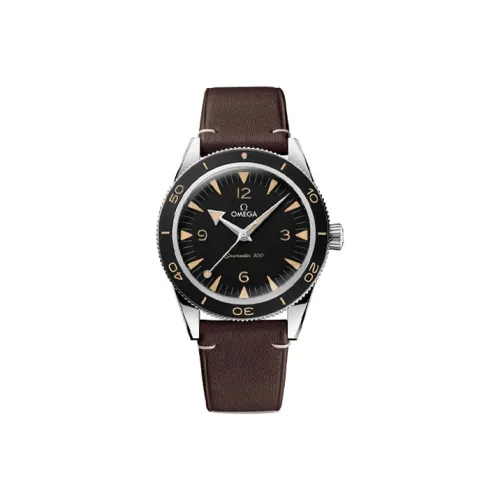 OMEGA Автоматический Механический Часы Мужские Seahorse Series Heritage Watch 41 мм Черные