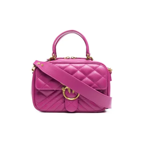 PINKO Quilted Кожа Сумка Женская Фиолетовая