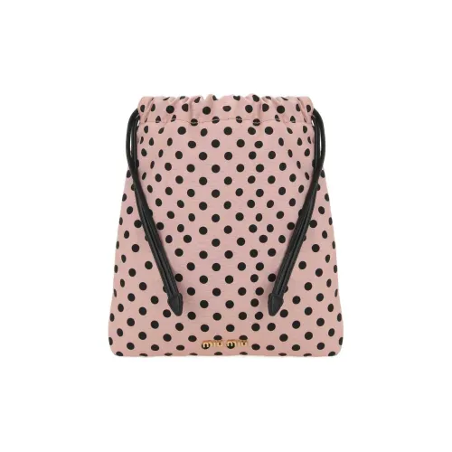 MIU MIU Ткань Косметичка Женская Розовая
