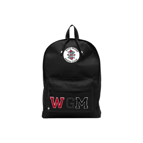 A BATHING APE BAPE совместный бренд Полиэстер Рюкзак Мужской Черный