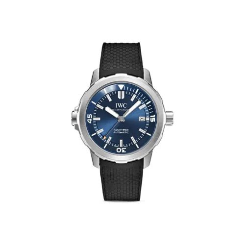 IWC Автоматический Механический Механизм Мужские Часы Ocean Time Series 42мм*42мм*14,1мм Синий