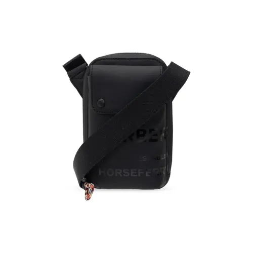 Burberry Canvas Сумка через плечо Мужская Черная