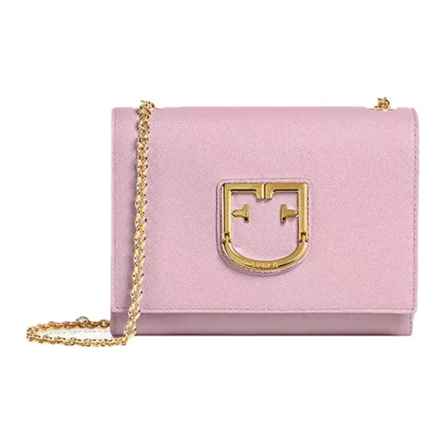 Furla Viva Кожа Сумка через плечо Мини Women's Camellia Пудра