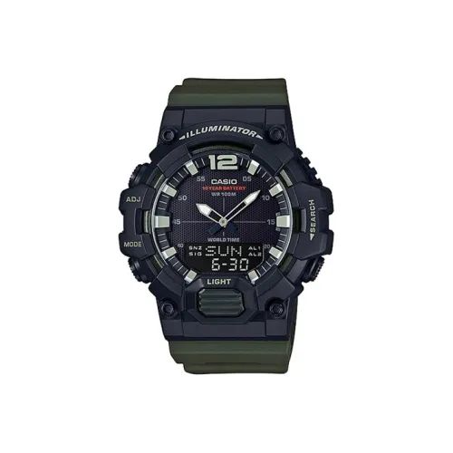 CASIO Standard Series Кварцевый механизм Часы Мужские Черный циферблат