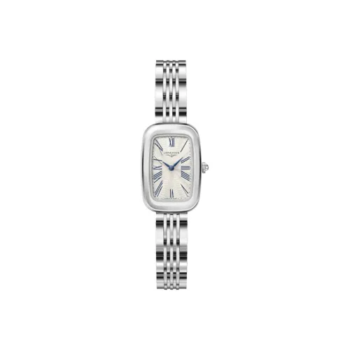 LONGINES Rider Collection Кварцевый механизм Женские часы 19,2*28 мм Белый циферблат Корпус из нержавеющей стали
