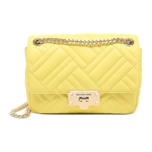 MICHAEL KORS Peyton Полиуретан Сумка через плечо Женская Солнечно-желтая