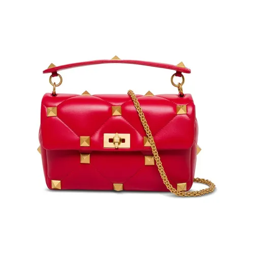 Valentino Овчина Сумка через плечо Стандартная Женская Красная