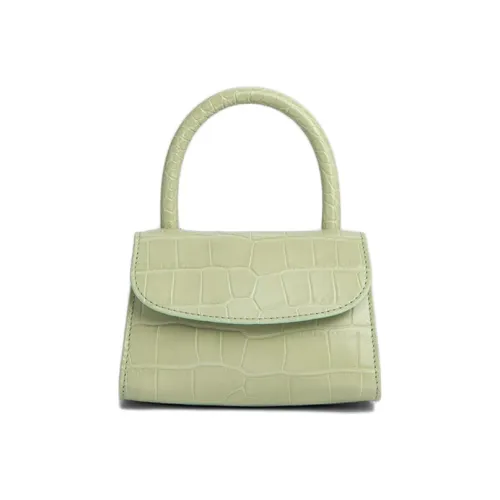 By Far CrocoRachel Крокодил Тисненая кожа Сумка через плечо Сумка Мини Женская Зеленая