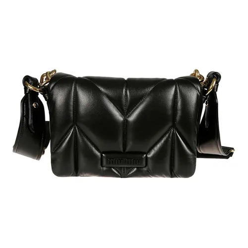 MIU MIU Сумка через плечо из кожи сумка на плечо женская черная