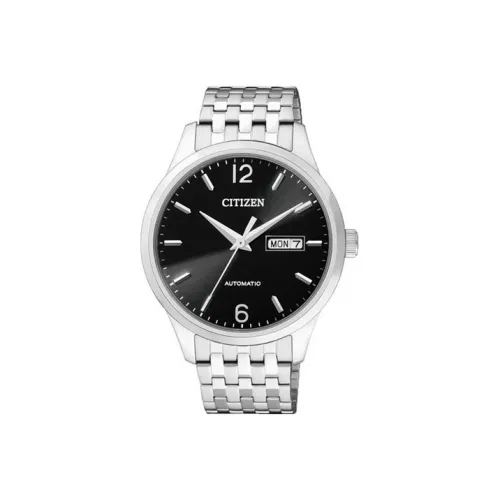 CITIZEN Механический механизм Мужские часы 40mm*10,5mm Черный
