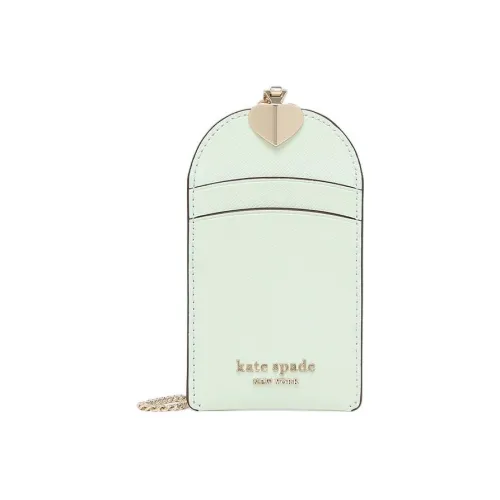 Kate Spade Spencer Кожа Держатель для карт Женский Мятно-зеленый