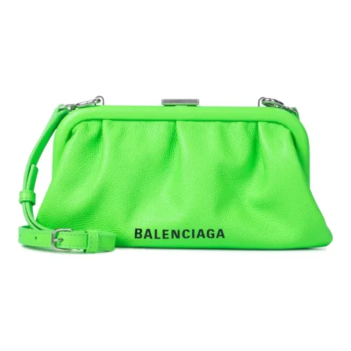 Balenciaga Кожа Клатч Сумка на плечо Унисекс Зеленый