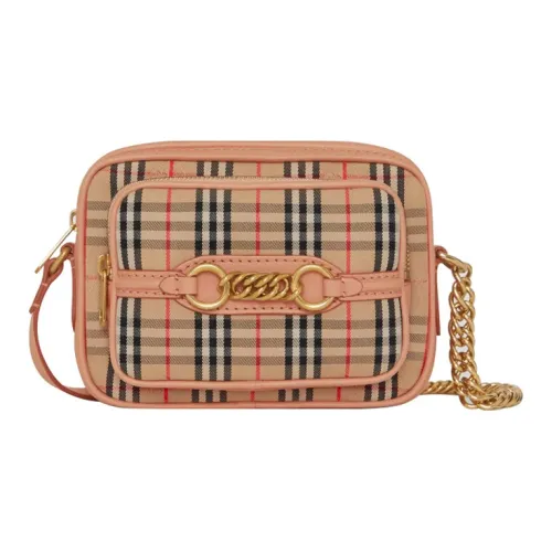 Burberry Кожа Camera Сумка Курьерская сумка Сумка через плечо Стандартная Женская Розовая