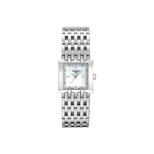 Tissot Quartz Movement Женские часы Белый