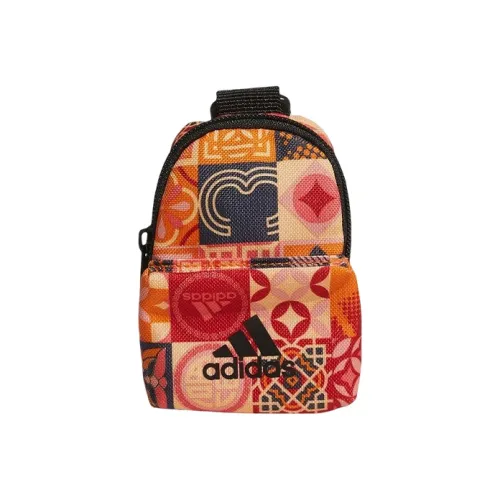 Adidas Полиэстер Key Pouch Мешок для хранения монет Кошелек Мини Унисекс Красный