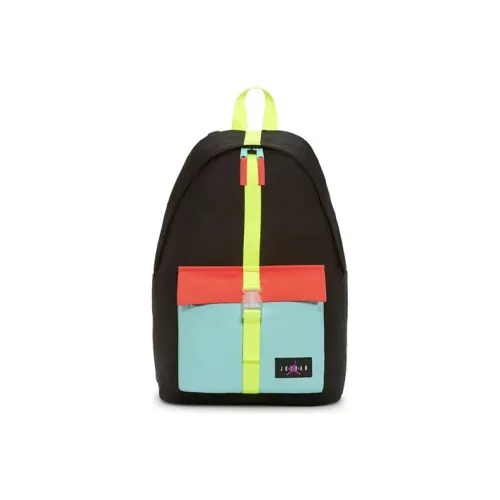 Jordan Полиэстер Рюкзак Баскетбольная Сумка Унисекс Черный Многоцветный Цвет
