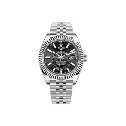 ROLEX Автоматический Механический Механизм Мужской Длинный Диапазон Часы Explorer Series 42 мм Черные