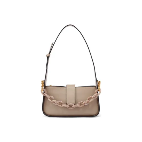 CHARLES KEITH Сумка из коровьей кожи Charles Keith Сумка Сумка через плечо Женская Цвет Тауповый Зеленый Синий