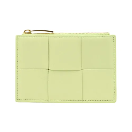 Bottega Veneta с коровьей кожей кошелек из овчины держатель для карт женский зеленый