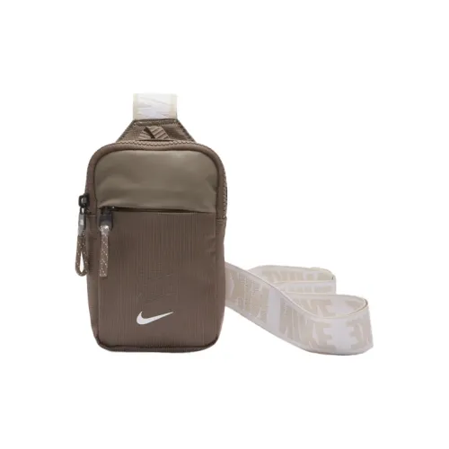 NIKE Слинг-сумка Оливково-серый/Белый Унисекс