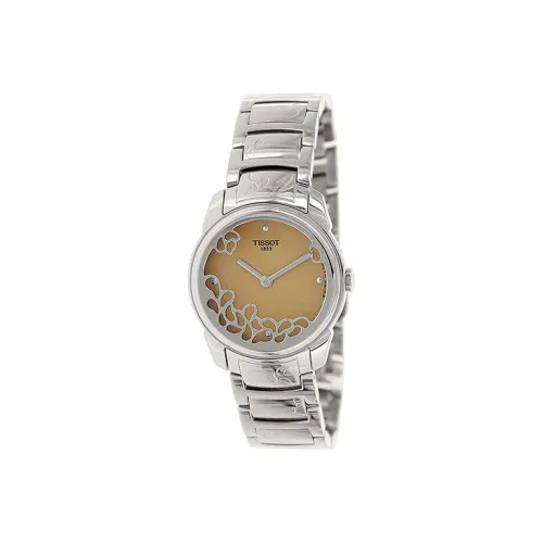 Tissot Quartz Movement Женские часы 30MM Желтые