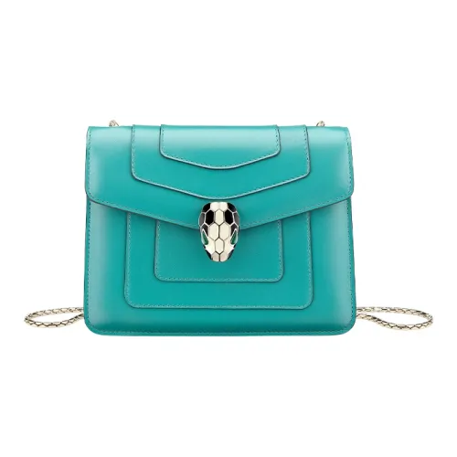 BVLGARI Сумка через плечо из коровьей кожи маленькая сумка на плечо женская яшма