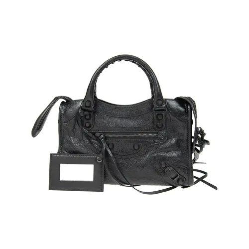 Balenciaga Sheepskin Сумка через плечо Сумка Mini Женская Черная