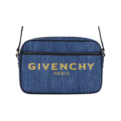 Givenchy Bond Denim Ткань Camera Сумка Сумка через плечо Сумка на плечо Женская Джинсовый Синий