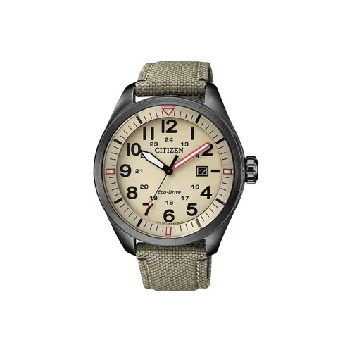 CITIZEN Ecology Drive Collection Солнечный Механизм Часы Мужские Кожаный Ремешок