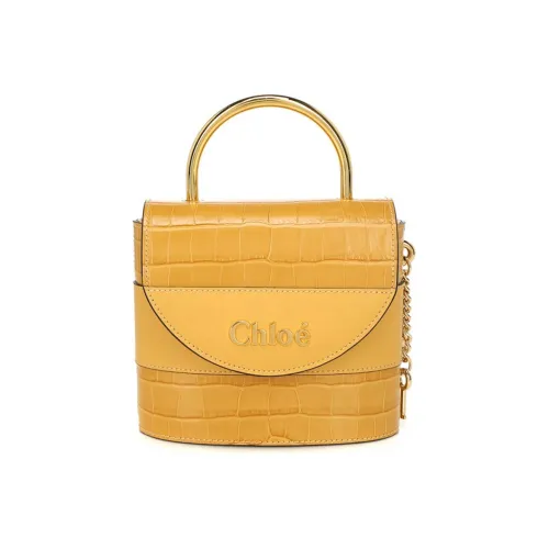 Chloe Chloé сумки Коровья кожа Одно плечо Сумка Женская Желтая