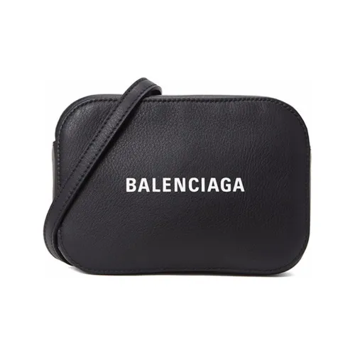 Balenciaga Коровья кожа Camera Сумка Сумка через плечо Сумка Женская Черная