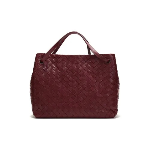 Bottega Veneta Кожа Сумка Женская Бордо Красный