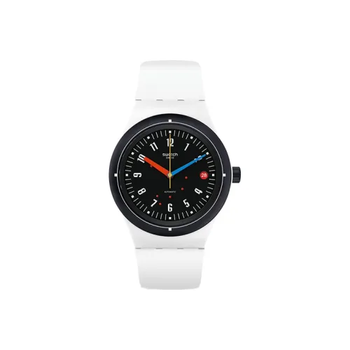 SWATCH Автоматические механические часы для мужчин, 50,6 мм, черный