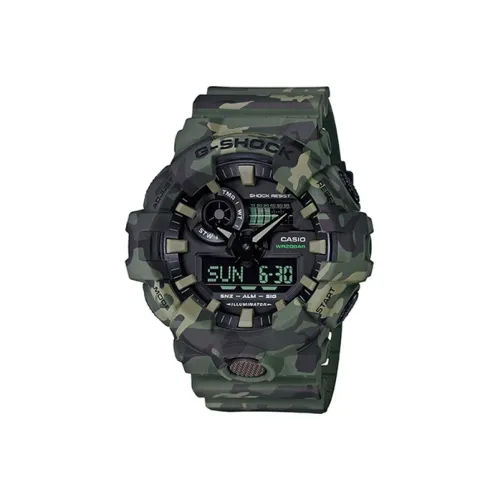 CASIO YOUTH Collection Кварцевый механизм Смольный ремешок Часы Мужские Черный циферблат