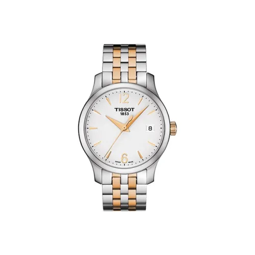 Tissot Quartz Movement Женские часы Junya Collection 33 мм Белый