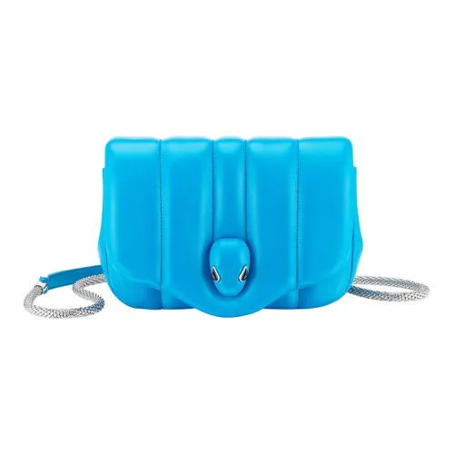 BVLGARI AMBUSH Коллаборация Коллекция Кожа Бананка Унисекс Синий