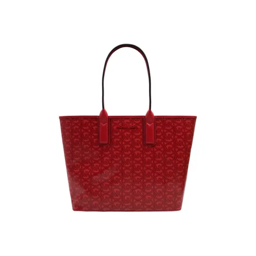 MICHAEL KORS Jodie Коровья кожа Тоут Сумка Сумка для покупок Портативный Средний Женские Красный