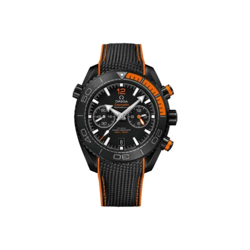 OMEGA Автоматический Механический Часы Мужские Seahorse Series Ocean Universe 45,5 мм Черные