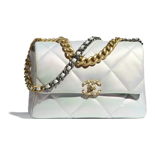 CHANEL Телячья кожа Металл Рюкзак Сумка Сумка через плечо Сумка через плечо Большая Женская Радужный Цвет