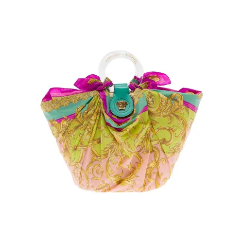 VERSACE Raffia Сумка Женская Красная Желтая