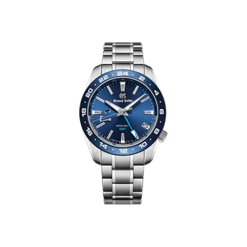 GRAND SEIKO Автоматический Механический Механизм Мужские Спортивные Часы 40,5 мм Синий