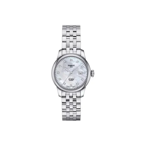 Tissot Mechanical Movement Женские часы Le Locle Collection, 29 мм, серебряные