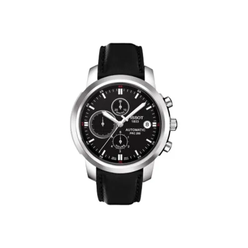 TISSOT Автоматический Механический Механизм Мужские Часы Junchi 200 Series 43mm*15mm Черные
