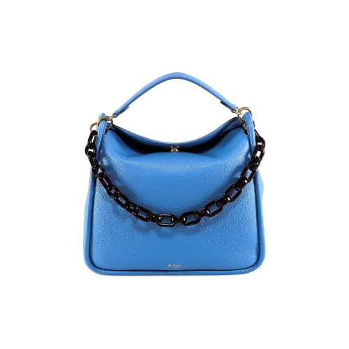 Mulberry Кожа Одно Плечо Сумка Женская Синяя