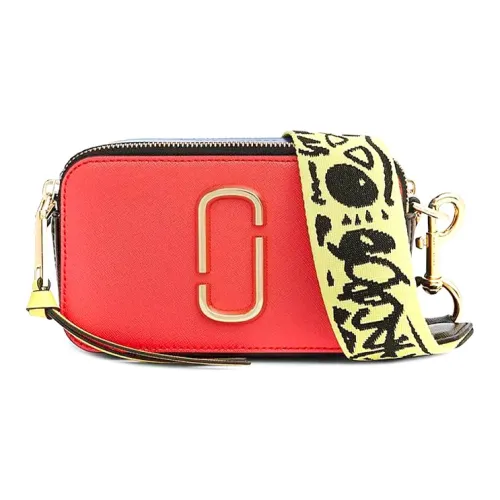 MARC JACOBS Snapshot Корова Кожа Камера Сумка Сумка через плечо Маленькая Женская Красная Желтая Многоцветная