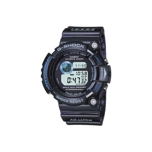 CASIO г Shock Frogman Коллекция Кварцевый механизм Смола Ремешок Часы Мужские Черный Циферблат GW 202K 2JR