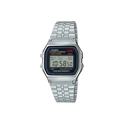 CASIO VINTAGE Series Кварцевый механизм нержавеющая сталь ремешок мужские часы серебристый циферблат