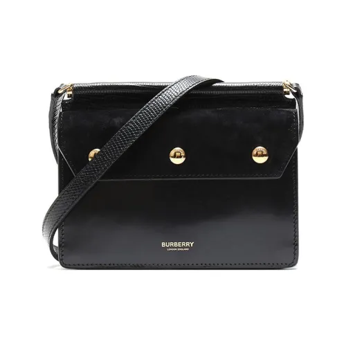 Burberry Кожа Сумка через плечо Сумка на плечо Женская Черная
