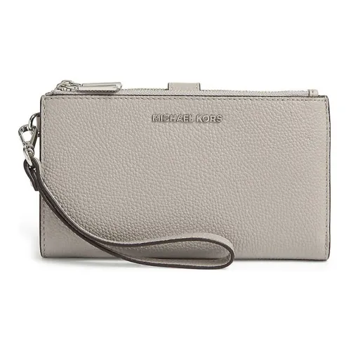 MICHAEL KORS MICHAEL KORS Handbag Collection Adele Кожа Клатч Кошелек Женские Серый