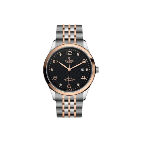 TUDOR Автоматический Механический Механизм Мужские Часы 1926 Collection 41 мм Черные